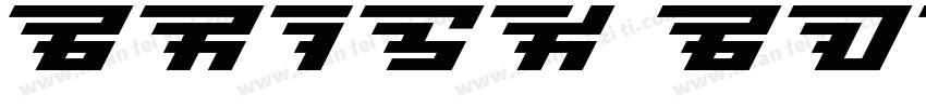 Brisk Bold字体转换